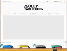 Tablet Screenshot of foleycollection.com